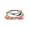 thumbnail image 3 of Sloth Sunglasses Flowers Floral 12×18 inch Placemats Heat Resistant Washable Foldable Rectangular Placemats Set Decoration Indoor Outdoor for Kitchen Dining Table 4PCs, 3 of 8