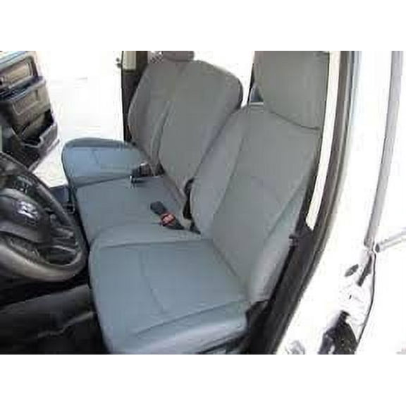 D1332 2013-2019 1500-3500 and the 2020 and 2021 Classic Dodge Ram Front 40/20/40 Split Seat in Black Endura