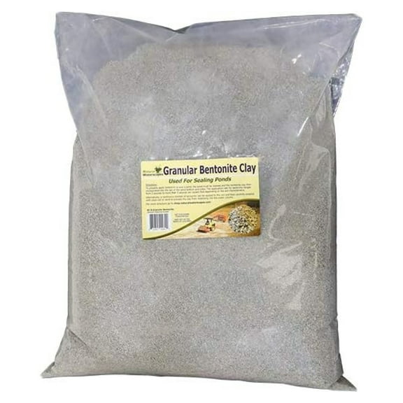 Granular Sodium Bentonite Clay for Pond Sealing 45 lb