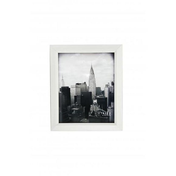 Sixtrees WD18680 8 x 10 in. Lannister White Frame
