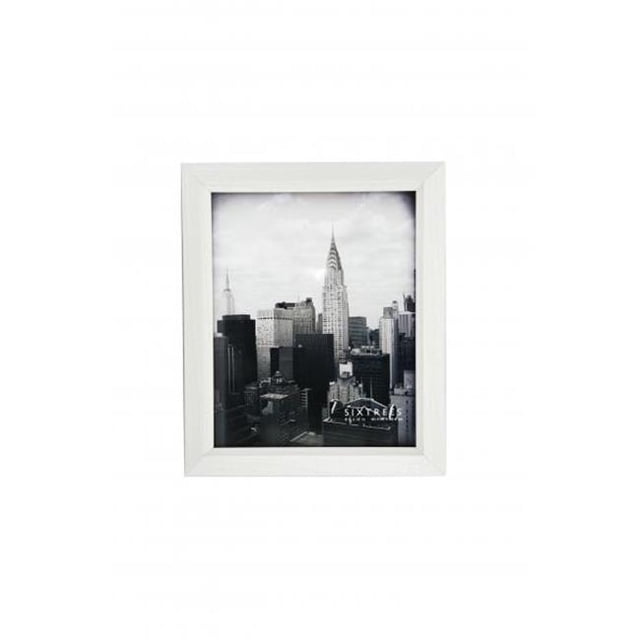 Sixtrees WD18680 8 x 10 in. Lannister White Frame