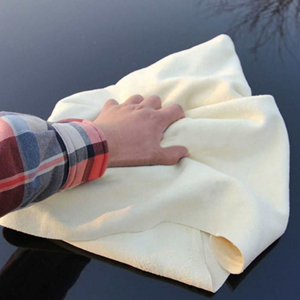 Yesbay Natural Chamois Leather Shammy Car Cleaning Towel Drying Washing