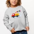 thumbnail image 2 of SmileyWorld Vrooom Truck - Toddler Graphic Sweatshirt, 2 of 12