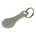 thumbnail image 4 of Bangcool Shopping Trolley Tokens Keyring Removable 2PCS Metal Keychain Cart Coin Key Ring, 4 of 10