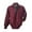 Wine/Black, variant on Monterey Club Men's Microfiber Full Zipper Jacket #1700