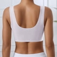 thumbnail image 3 of Soutien-gorge pour Usage Quotidien, Soutien-Gorge Confortable Sans Armatures avec Maintien Doux Sans Coutures, Fermeture avant à Quatre et Trois Crochets, Convient à la Maison et aux Loisirs, Toutes Saisons, 3 of 4