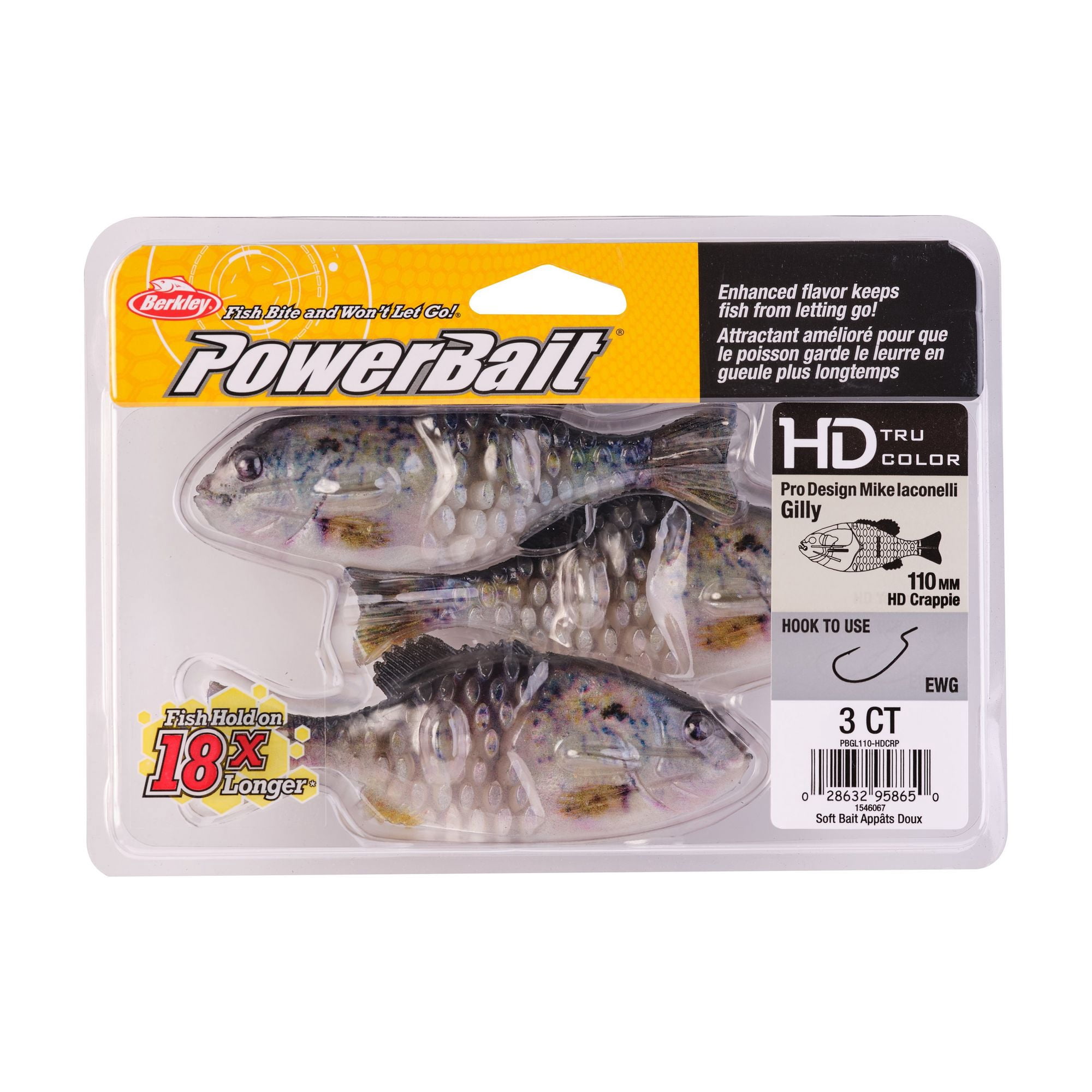 Berkley PowerBait® Gilly Soft Bait - HD Crappie