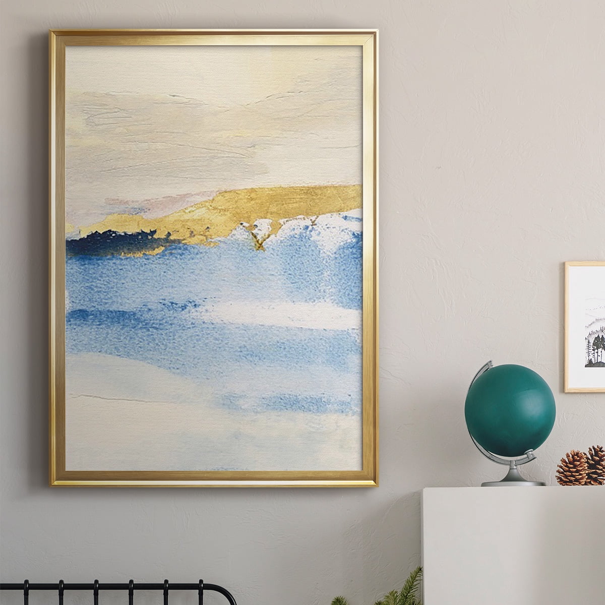 Pampa I Premium Framed Print, in Gold, Black, or Silver - Ready to Hang