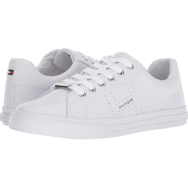 Zapatilla Tommy Hilfiger Lustern para mujer, color blanco, talla 6