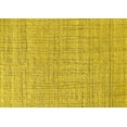 thumbnail image 1 of Ahgly Company Machine Washable Indoor Rectangle Oriental Yellow Industrial Area Rugs, 2' x 4', 1 of 4