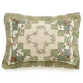 thumbnail image 5 of Modern Heirloom Olivia Green 3-Piece Quilt Set, Full/Queen, 5 of 7