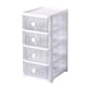 thumbnail image 2 of CAJA DE ALMACENAMIENTO DE DESCORTRITORIO CAJONES, CAJONES DE ALMACENAMIENTO ARTESANALES DE DESCRITORIO APILABLES Transparentes para deicina, Escuela, Hogar y Baña, 2 of 7