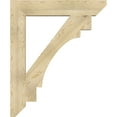 thumbnail image 3 of Ekena Millwork 6"W x 38"D x 46"H Merced Slat Rough Sawn Bracket, Douglas Fir, 3 of 4