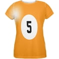 thumbnail image 1 of Halloween Billard Pool Ball Five Costume T-Shirt pour Femmes, 1 of 2