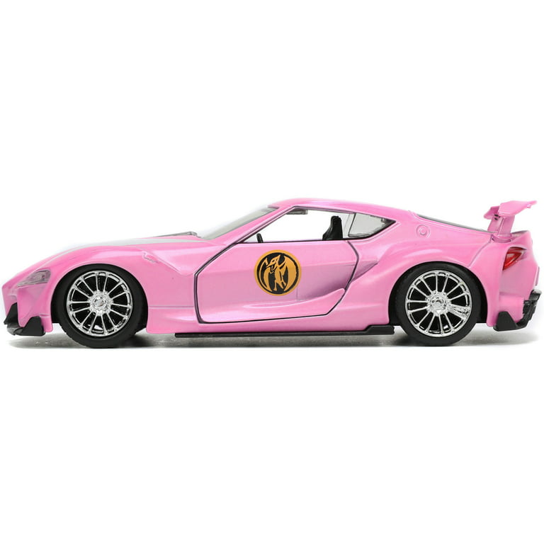 Toyota FT-1 Concept w/ Pink Ranger, Power Rangers - Jada Toys 33079 - 1/32  scale Diecast Car 