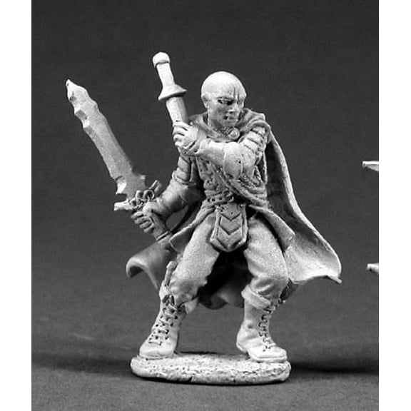 Reaper Miniatures Ridley Darkedge, Male Rogue 03345 Dark Heaven Unpainted Metal