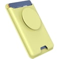 thumbnail image 5 of PopSockets Phone Wallet for MagSafe, Phone Card Holder with Grip, Yellow - Butter Yellow, 5 of 6