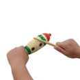 thumbnail image 3 of Lishi Wooden Fish-shaped Guiro Percussion Instrument - Set of 2, 3 of 4