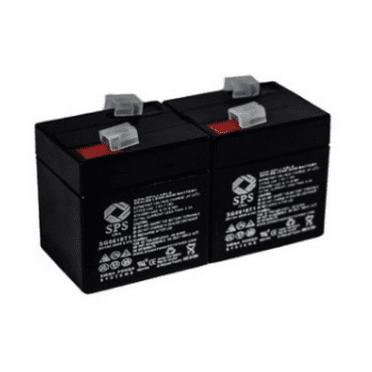 SPS Brand 6V 1 Ah (Terminal T1) Replacement battery (SG0610T1) for Biosearch Medical 147005 ENTERNAL PUMP (2 PACK)