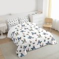 thumbnail image 3 of Homewish Mallard Duck Bedding Comforter Set,Rustic Farmhouse Cabin Twin Comforter Sets,Country Plant Leaves Bedding Set For Boys Kids,Luxury Bedroom Decor Reversible,2 Pieces, 3 of 8