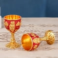 thumbnail image 3 of Elegant Vintage-Inspired Gold Cocktail Cups: High-End, Shatterproof Home Bar Essentials with Creative Design for Versatile Use – Perfect as Decorative or for Whiskey, Wine & Daily Drinks, Easy to, 3 of 5