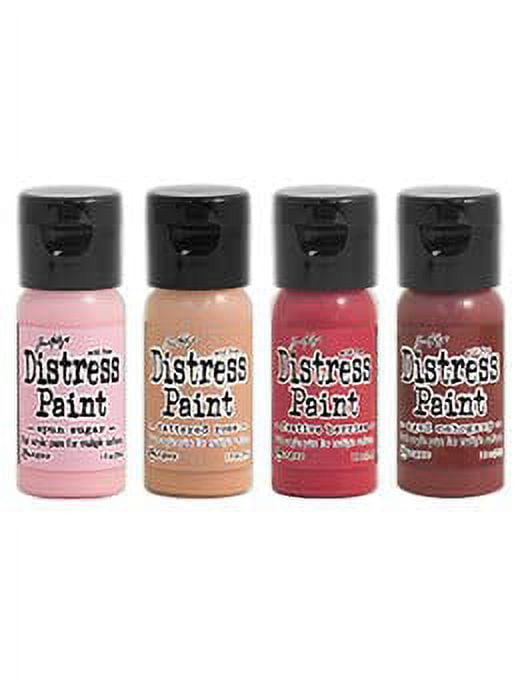 Trebbies Distress Paint Bundles - Water-based Acrylic Distress Paint Sets Detail Sticks (KIT #1)