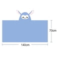 thumbnail image 2 of Girls' high-grade children's hooded towel, soft cotton, is very suitable for use in bathrooms, 2 of 6