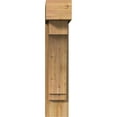 thumbnail image 2 of Ekena Millwork 8"W x 26"D x 38"H Imperial Block Rough Sawn Bracket w/ Offset Brace, Western Red Cedar, 2 of 25