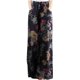 thumbnail image 2 of ICHUANYI Clearance Women's Elastic Waist Printed Cotton And Linen Pants Loose Double Pocket Casual Pants(Black, S) ICHUANYI WER2023081113144, 2 of 6