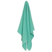 Now Designs Ripple Absorbent Terry Cotton Kitchen Towels Lucite Green Set of 2