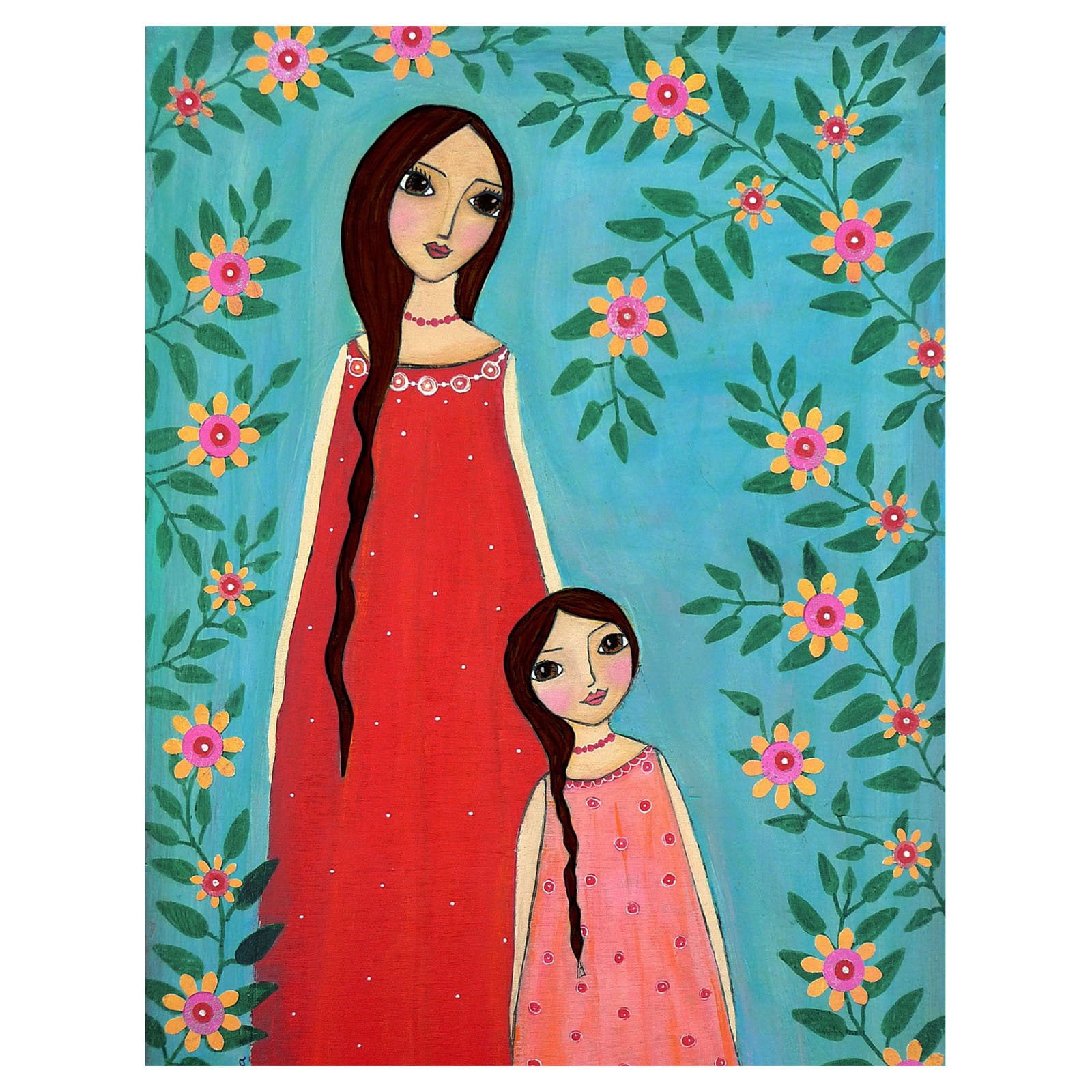 Marmont Hill So Alike Print on Wrapped Canvas