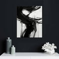 thumbnail image 4 of ARISTURING Framed Black and White Abstract Line Canvas Wall Art Modern Contemporary Pictures Paintings Prints Artwork Wall Decor for Living room Bedroom Bathroom Office Home Decoration 16x20 inch, 4 of 4