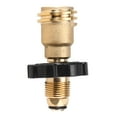 thumbnail image 4 of Yeacher Lixada Adaptateur de Réservoir de Propane Valve de Régulateur en Laiton Massif Sécurité POL Réservoir Se Convertit en Tuyau de Régulateur QCC1/Type1, 4 of 7