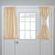 thumbnail image 1 of Cortinas de Puerta Opacas, Cortina de Ventana de Puerta Lateral Francesa para Privacidad, Beige, 25" x 40", 1 Panel, 1 of 7