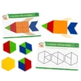 thumbnail image 4 of Kids First Math: Pattern Blocks Math Kit with Activity Cards, 4 of 6
