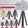 thumbnail image 1 of Miniproyector de escritorio para teléfono móvil de metal, estabilizador de cámara SLR, base de trípode triangular, accesorios, soporte de transmisión en vivo, 1 of 5