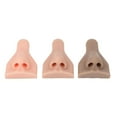 thumbnail image 2 of Suture Practicing Nose Model, 3D Imitation Elastic Silicone Nose Model Small Reusable  For Teaching For Students, 2 of 8