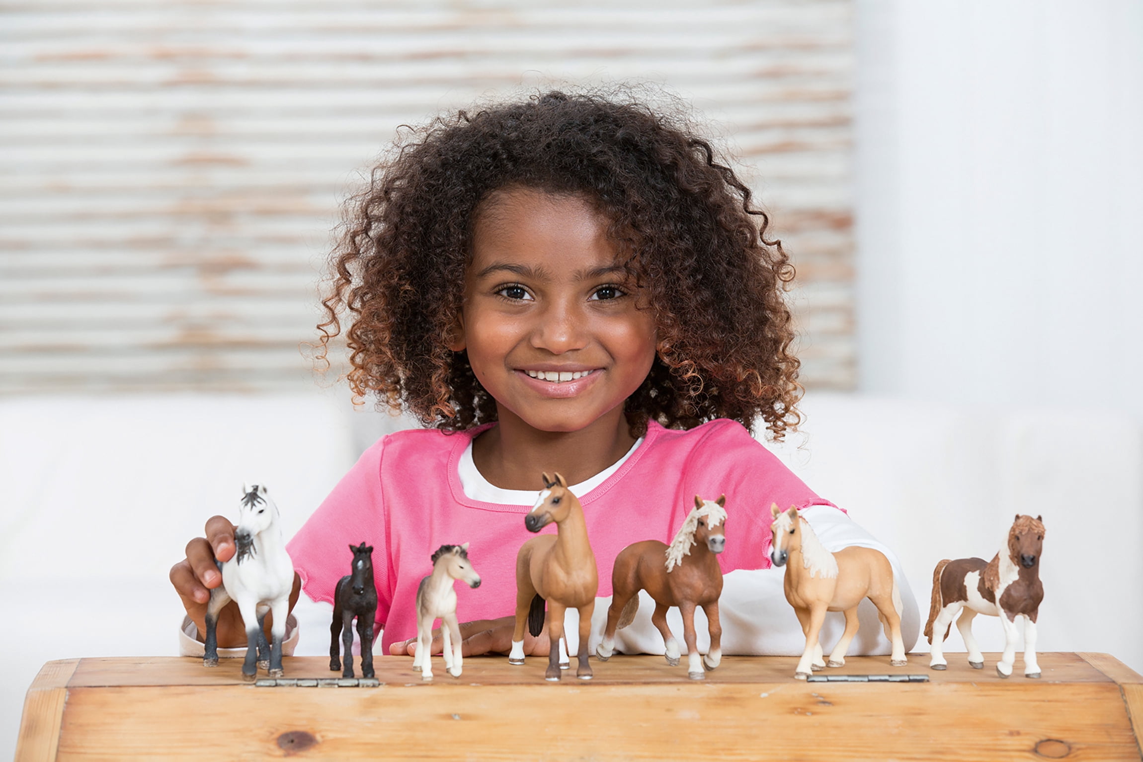 Schleich - Farm World: Pinto Stallion Animal Toy Figurine Educational Playset, 1 pc