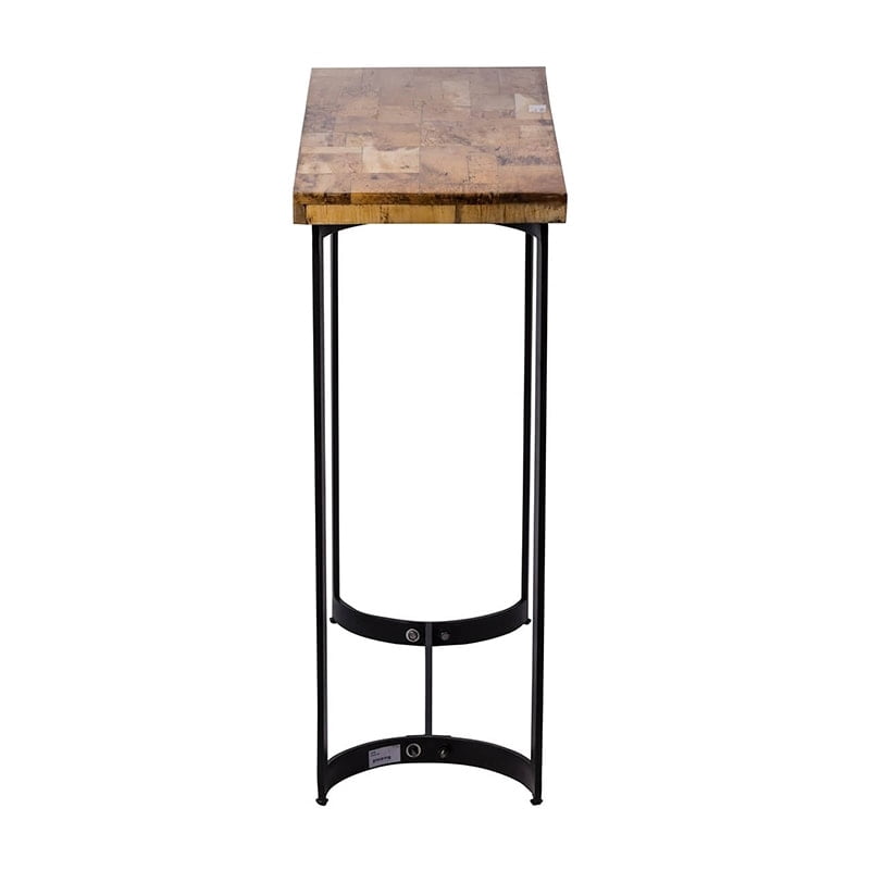 A&B Home Black Console Table - Thumbnail 5