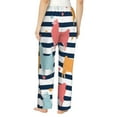 thumbnail image 3 of Daiia Colorful Llama Women's Sleep Pant with Pockets and Drawstring,Pajama Pants-X-Large, 3 of 9