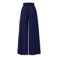 thumbnail image 5 of Long Palazzo Pants for Women 2025 Casual High Waist Wide Leg Pants Summer Lounge Beach Trousers with Pocket, 5 of 7