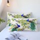 thumbnail image 3 of Funda Nórdica Queen Size Elegante Floral Pájaro Ropa de Cama Set Verde, 3 of 6