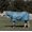 Bluestone Blue(BSB), variant on Equinavia Thunder 360 Detachable Neck Mid Weight Turnout Blanket 200g