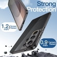 thumbnail image 4 of JETech Case for Samsung Galaxy S26 Ultra, Non-Yellowing Bumper Cover, Anti-Scratch PC Back (Black), 4 of 7