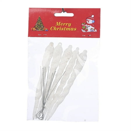 

Christmas Tree Icicle Pendant Lightweight Easy carrying Pendant Classic Decoration for Christmas Gold