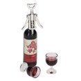 thumbnail image 3 of MODOLO DE JUGUETE DE VINO TINTO EN MINIATURA, Decoración Mini Muñeca Decoración Exquisita Casa de Muñecas de Muñecas Con Botella Abre Vaso de vino Tinto para Caja de, 3 of 7
