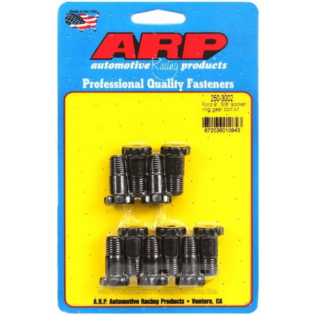 ARP Auto Racing Differential Ring Gear Bolt 250-3002 0.940 Inch Under Head Length; 7/16 Inch - 20 Thread Size; 12 Point Head Type; Chrome Moly