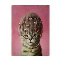 Trademark Fine Art 'Marie Catoinette' Canvas Art by Lucia Hefferna