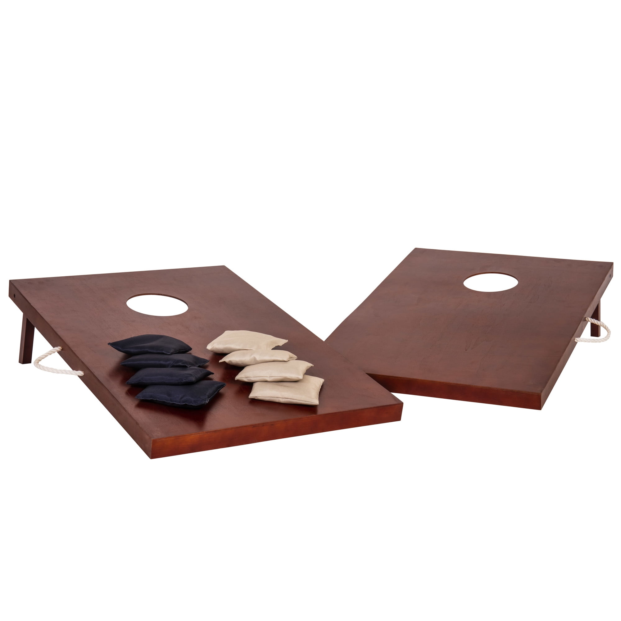 Triumph Field Club Rustic Finish Tournament Bean Bag Toss Game with 8