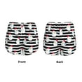 thumbnail image 3 of Cauagu Cute Chicken Print Women's 2 in 1 Running Shorts Athletic Workout Gym Yoga Shorts Running Shorts for Women-XX-Large, 3 of 7